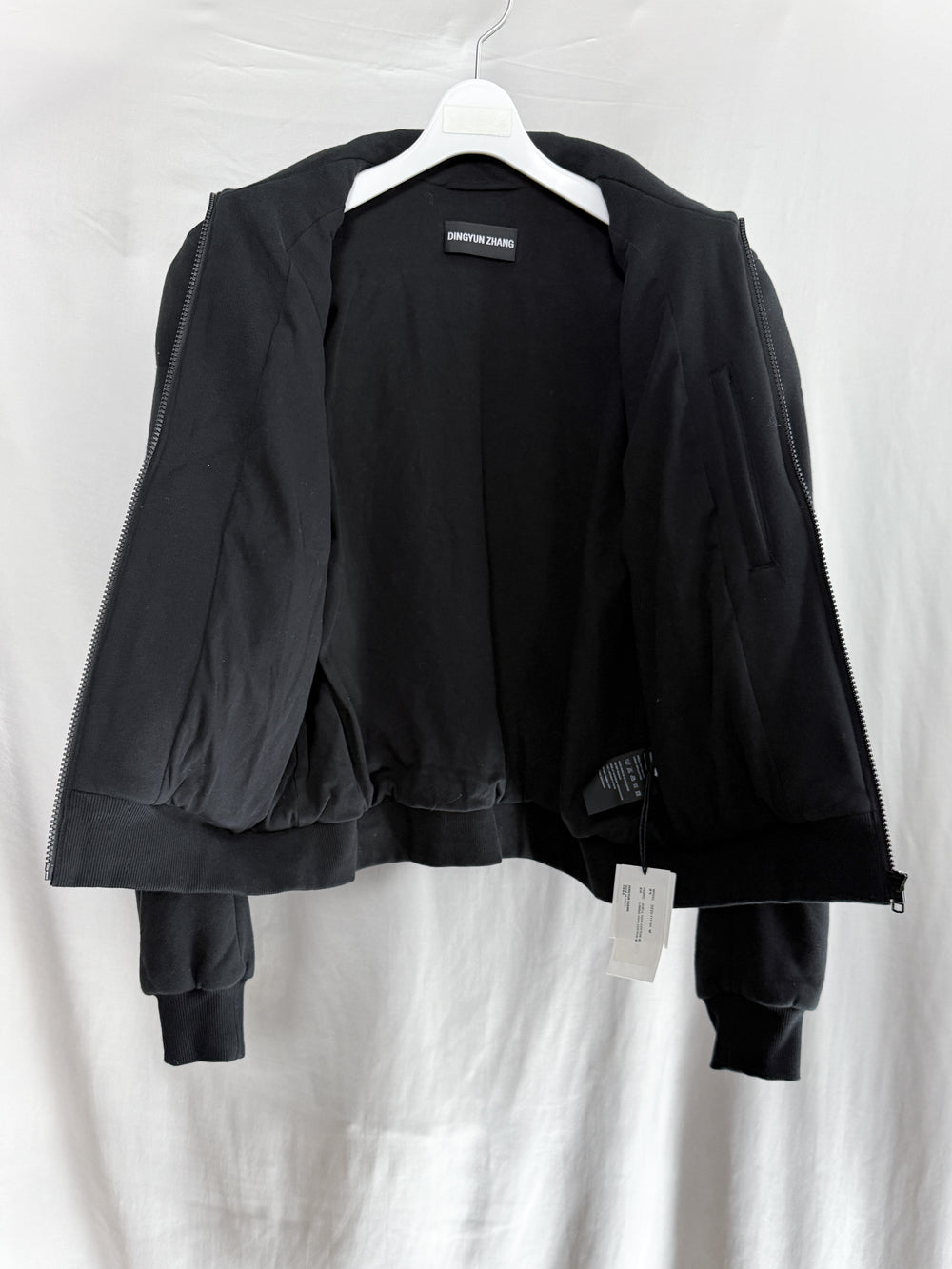 Dingyun Zhang AW25 Women's Sweatshirt Moto Track Jacket