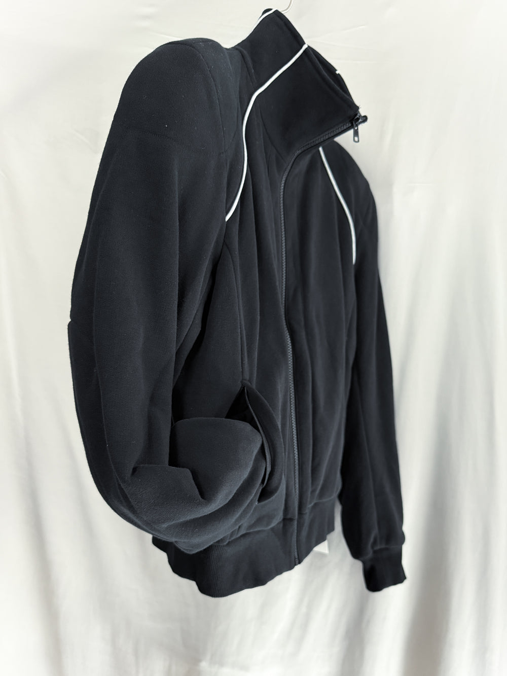 Dingyun Zhang AW25 Women's Sweatshirt Moto Track Jacket