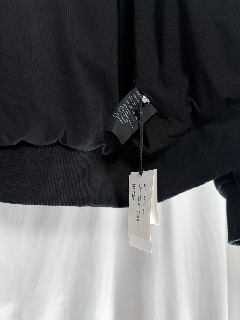 Dingyun Zhang AW25 Men's Sweatshirt Moto Track Jacket