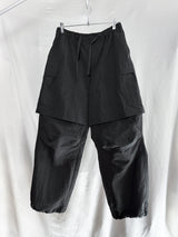 Dingyun Zhang AW25 Zip-Off Nylon Cargos – HUIBEN