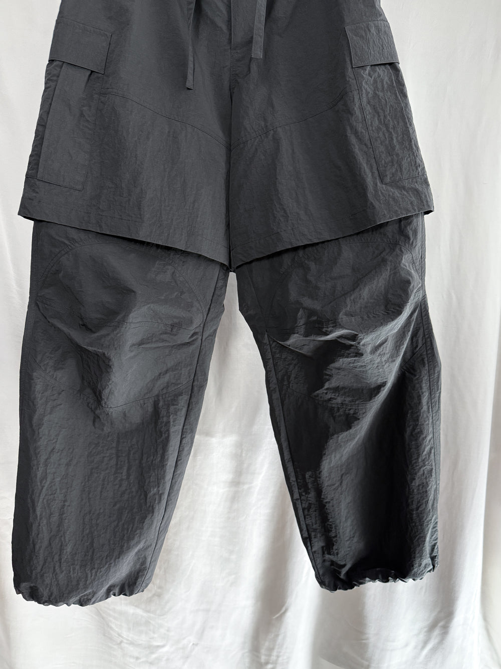 Dingyun Zhang AW25 Zip-Off Nylon Cargos