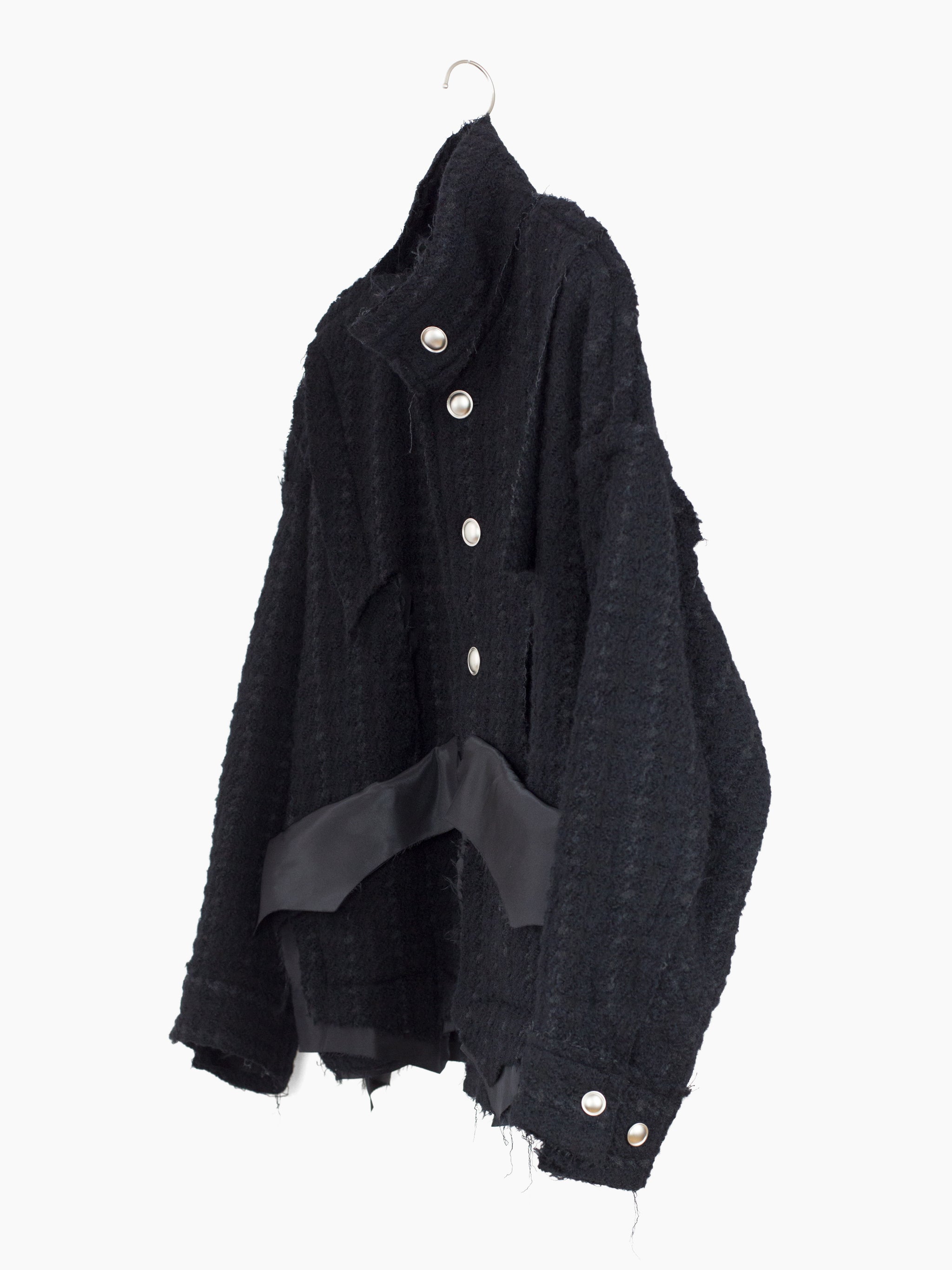 Sulvam AW23 Houndstooth Over Blouson – HUIBEN