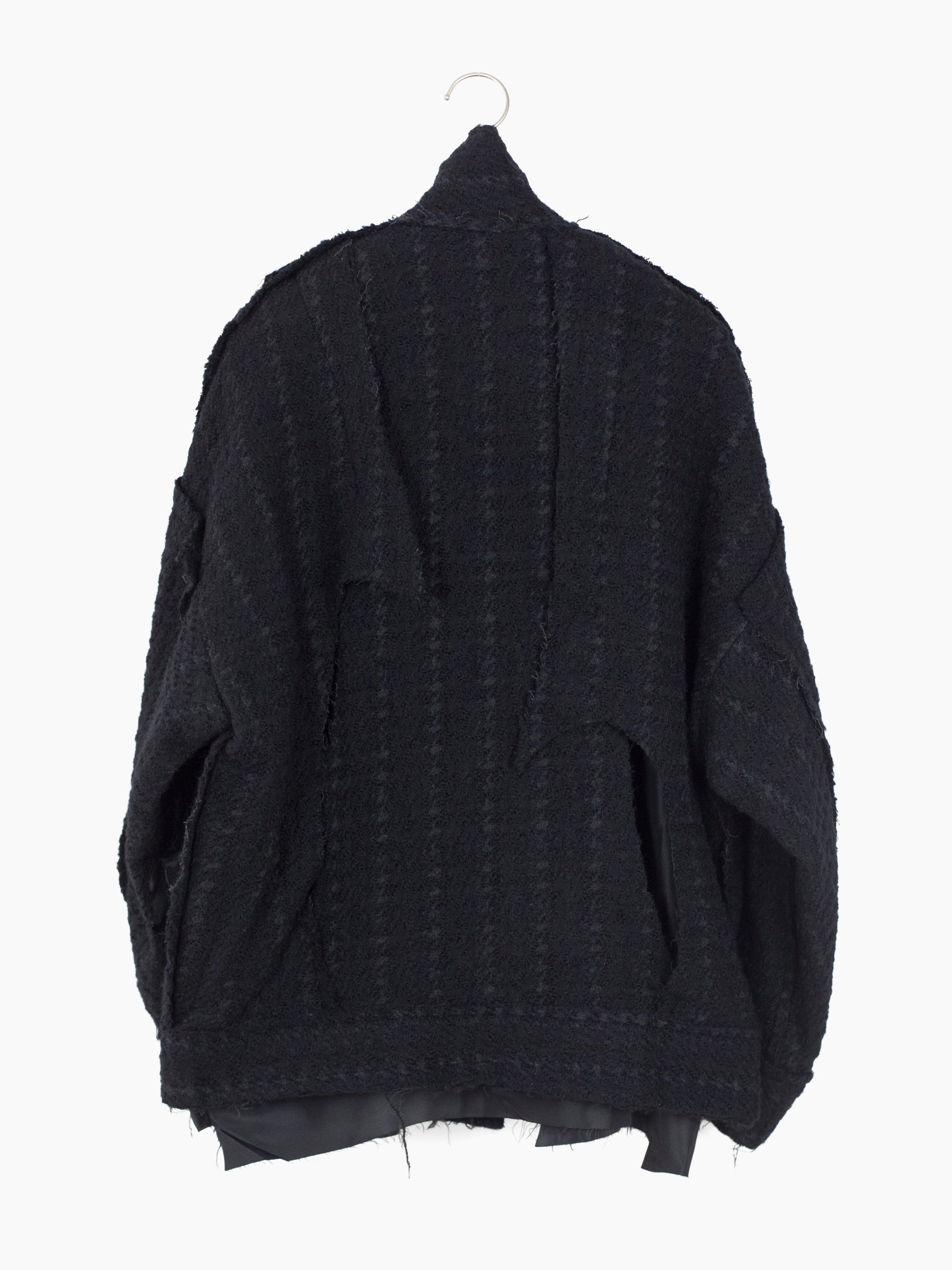 Sulvam AW23 Houndstooth Over Blouson – HUIBEN