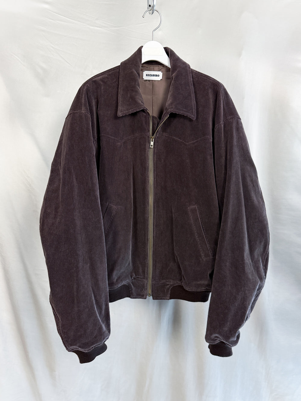 Kozaburo AW25 Alamos Jacket Brown Corduroy