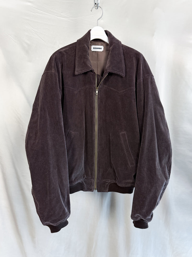 Kozaburo AW25 Alamos Jacket Brown Corduroy