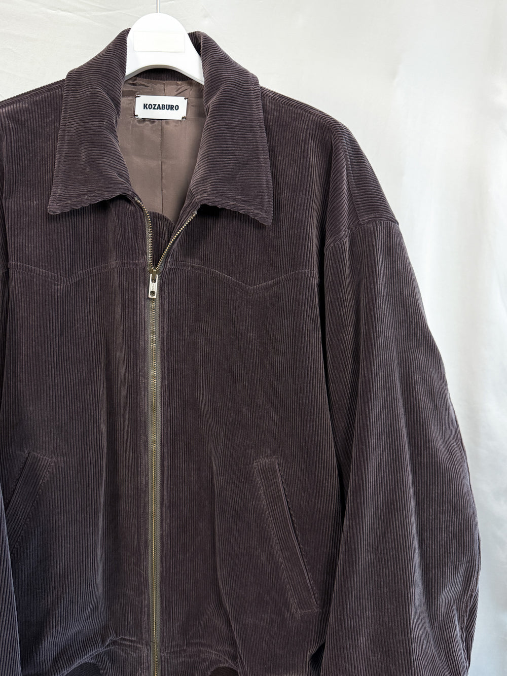 Kozaburo AW25 Alamos Jacket Brown Corduroy