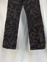 Kozaburo FW25 Dapper Jeans Brown Calligracamo