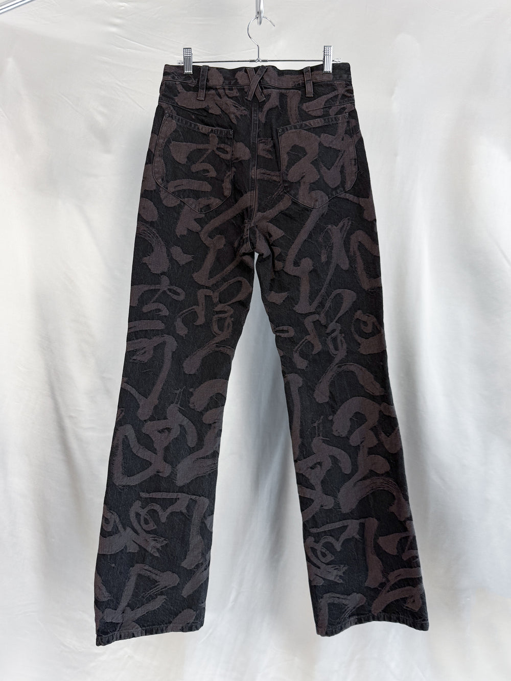 Kozaburo FW25 Dapper Jeans Brown Calligracamo