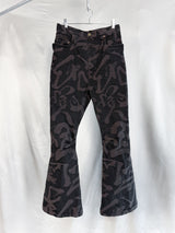 Kozaburo AW25 Long 3D BootCut Jeans