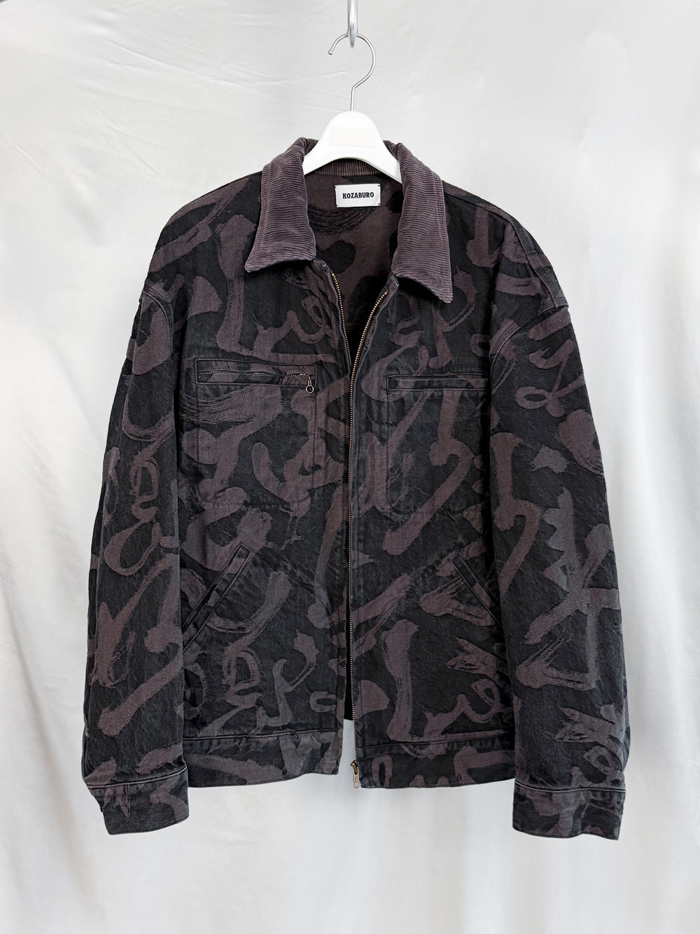 Kozaburo FW25 Zip-Up Trucker Jacket