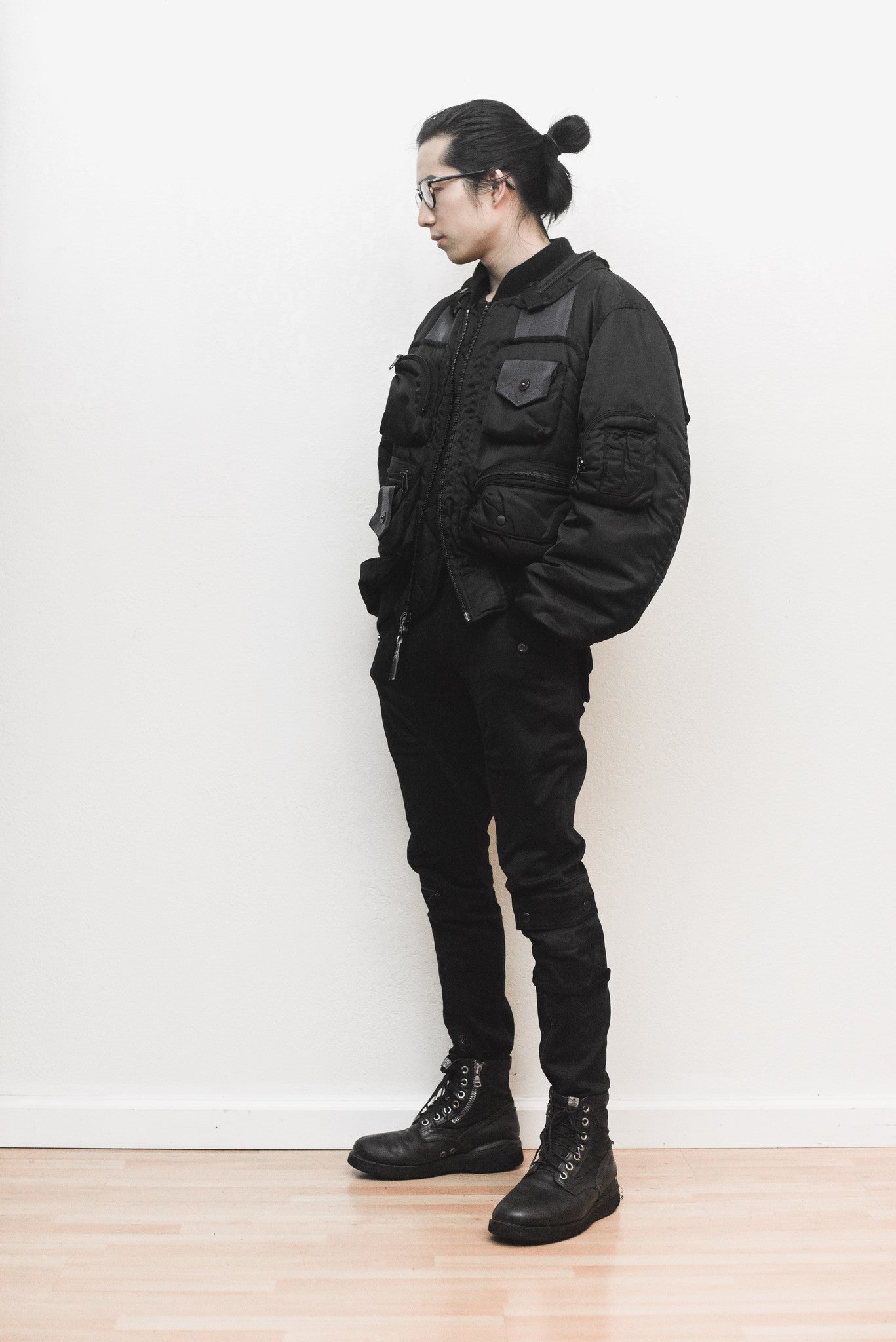 Issey Miyake AW96 Parachute Cargo MA-1 Bomber – HUIBEN