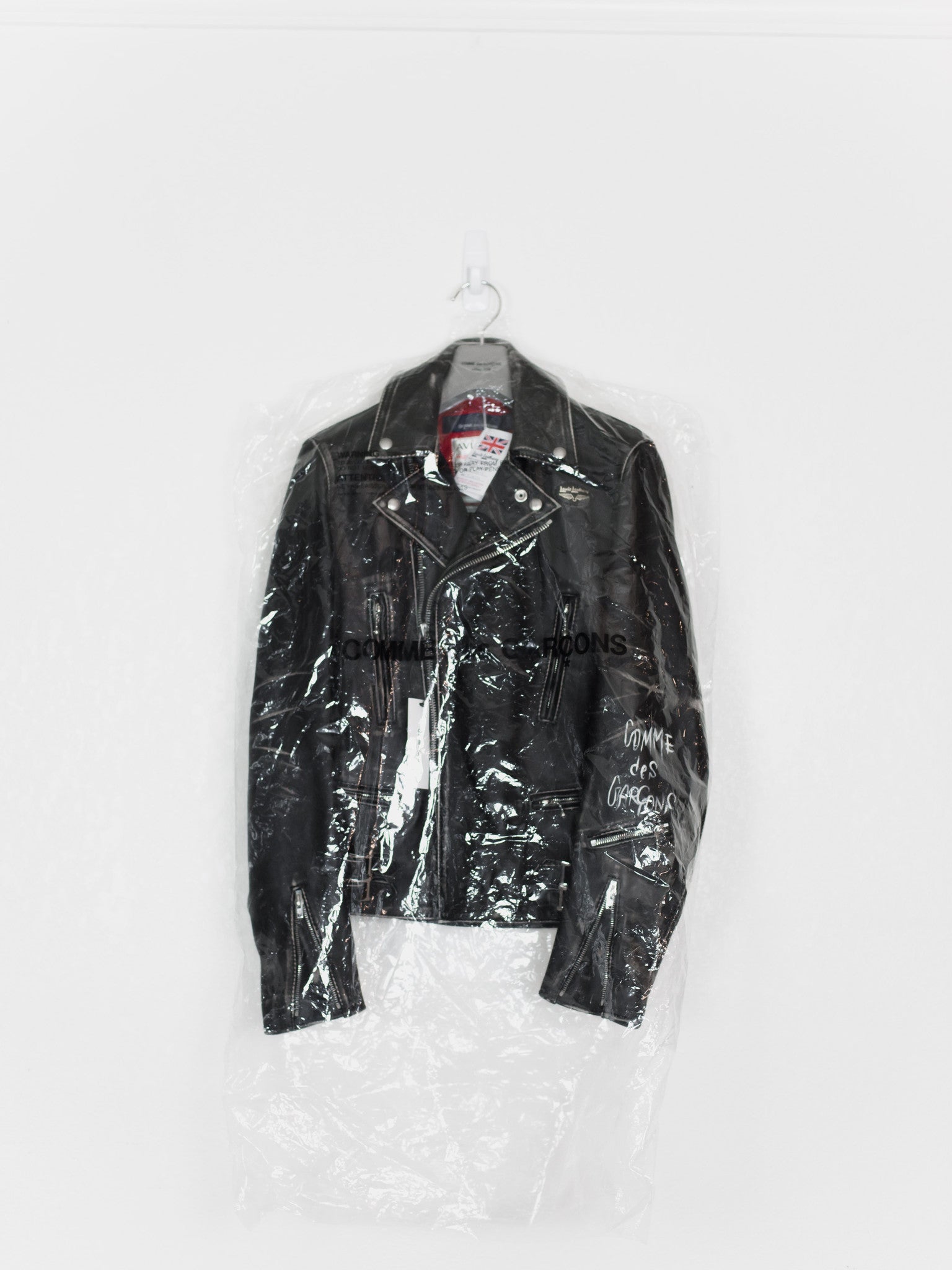 Comme des Garçons x Lewis Leathers Live Free Die Strong Lightning