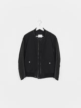 Undercover AW11 Mirror Leather Sleeve Ma-1 Bomber