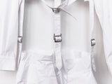 Comme des Garçons AW08 Cutout Bondage Harness Shirt Dress