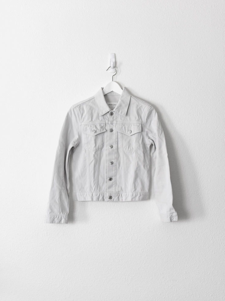 Helmut Lang 90s Silk Denim Jacket