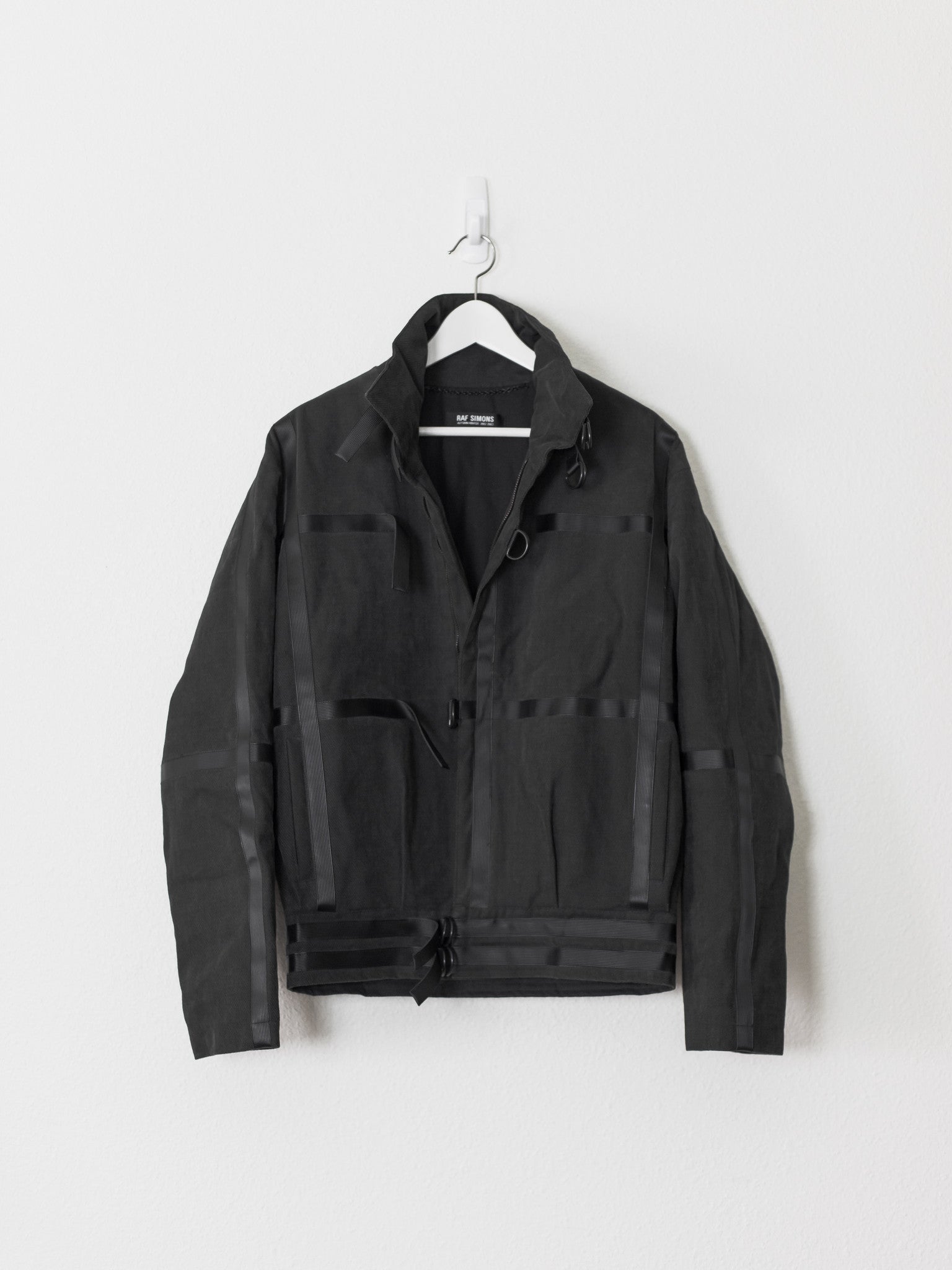 Raf Simons AW02 Bondage Strap Panel Bomber – HUIBEN