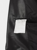 Helmut Lang SS05 Liquid Resin Coated Wool Suit & Skirt