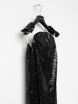 Helmut Lang AW99 Sequined Bondage Astro Gown