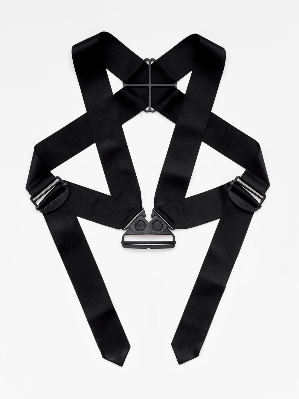 Helmut Lang AW03 Safety Cage Parachute Harness Silk Facsimile