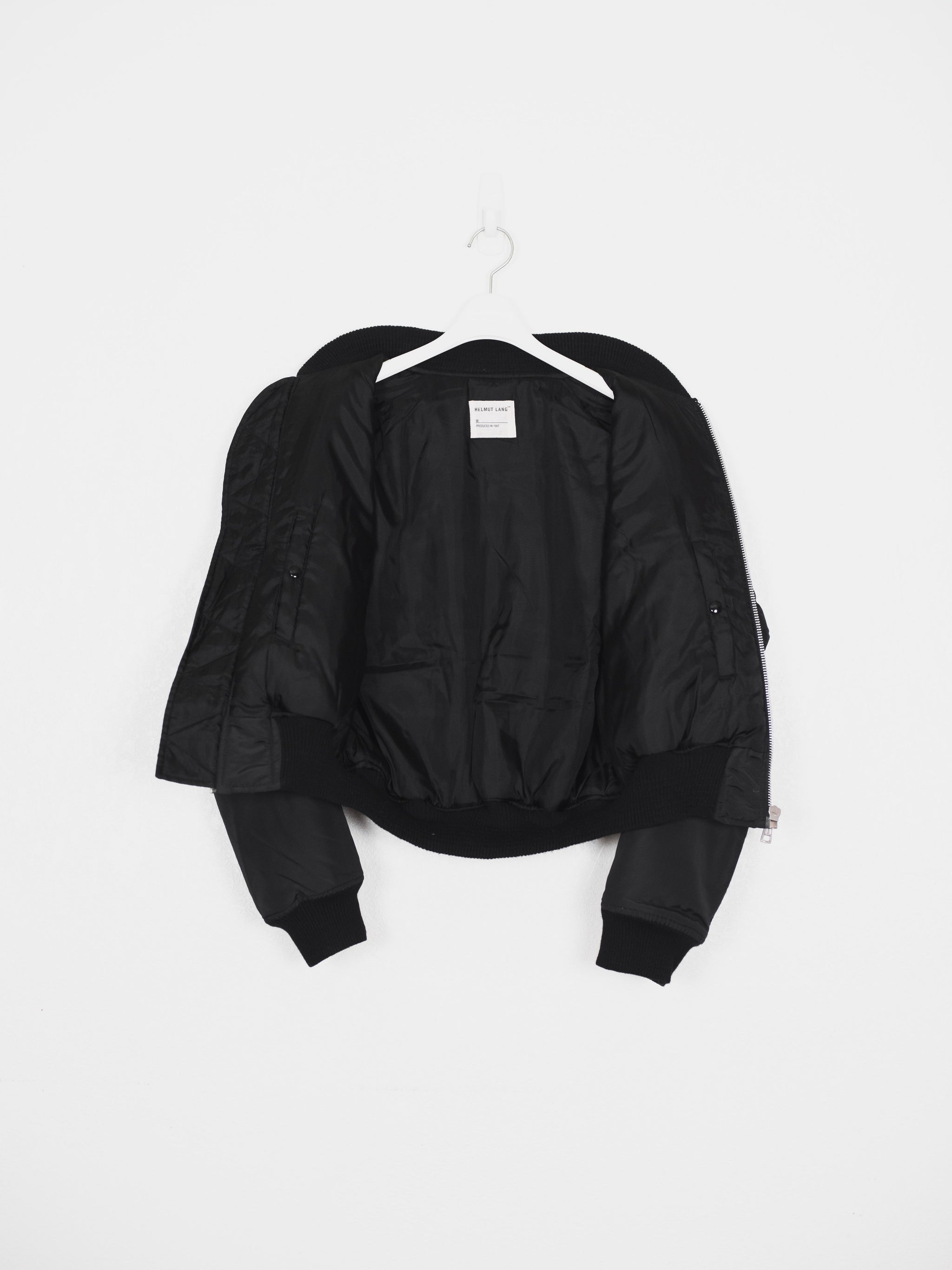 Helmut Lang AW97 Nylon MA-1 Bomber – HUIBEN