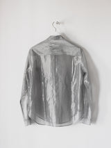 Yohji Yamamoto Y's Liquid Sheer Button Shirt