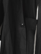 Yohji Yamamoto SS17 Stole Wrap Deconstructed Coat