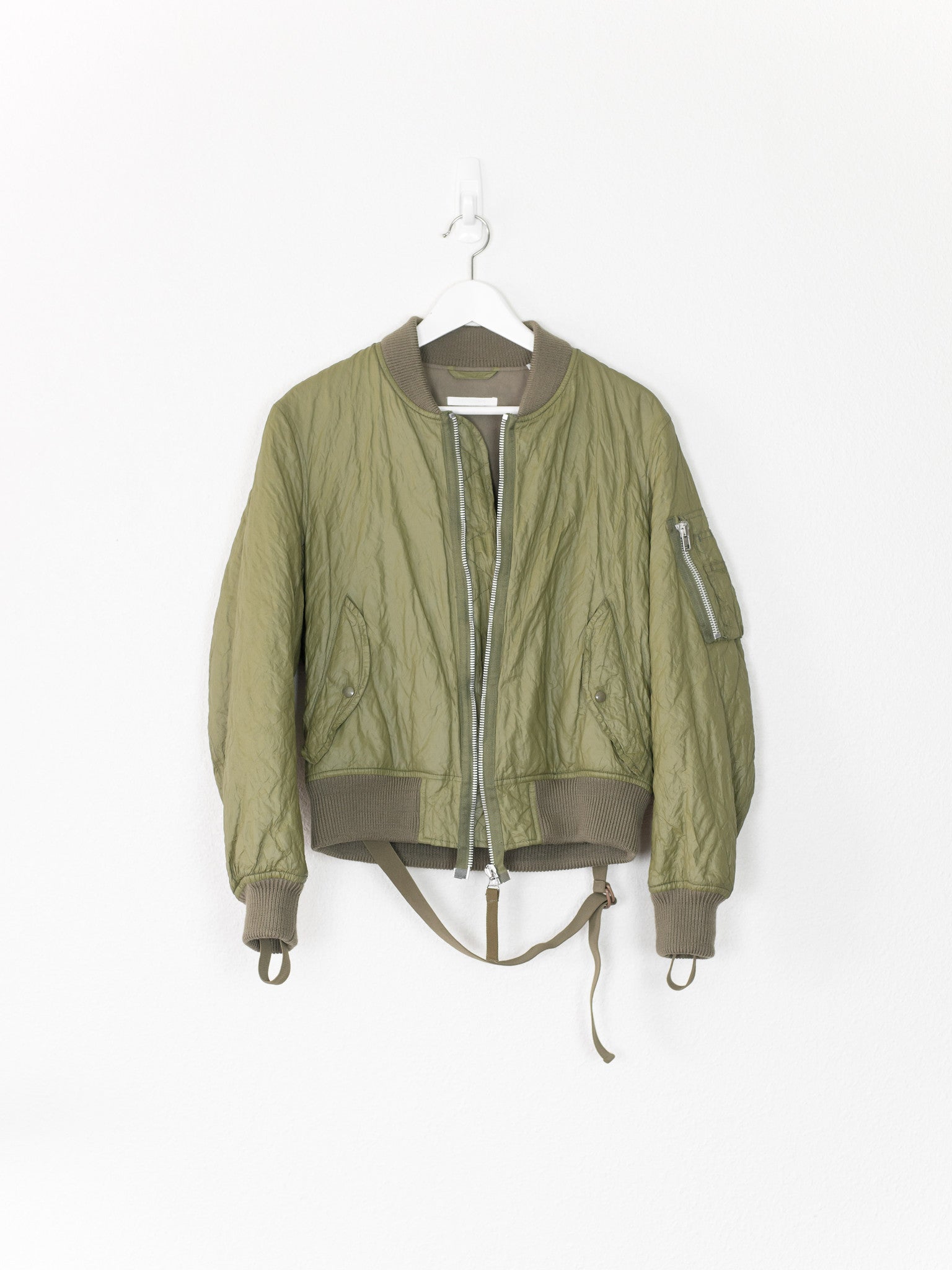 Helmut Lang AW03 Metal Bondage MA-1 Bomber – HUIBEN