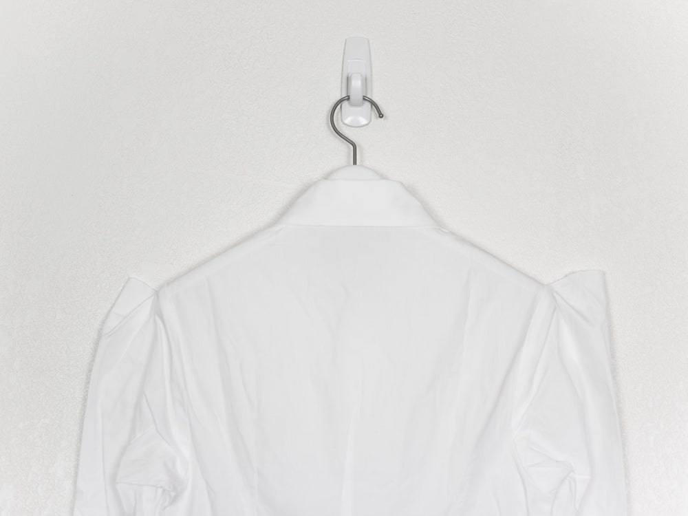 Yohji Yamamoto Offset Open Shoulder Shirt