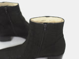 Helmut Lang 00s Perch Leather Cuban Heel Boots