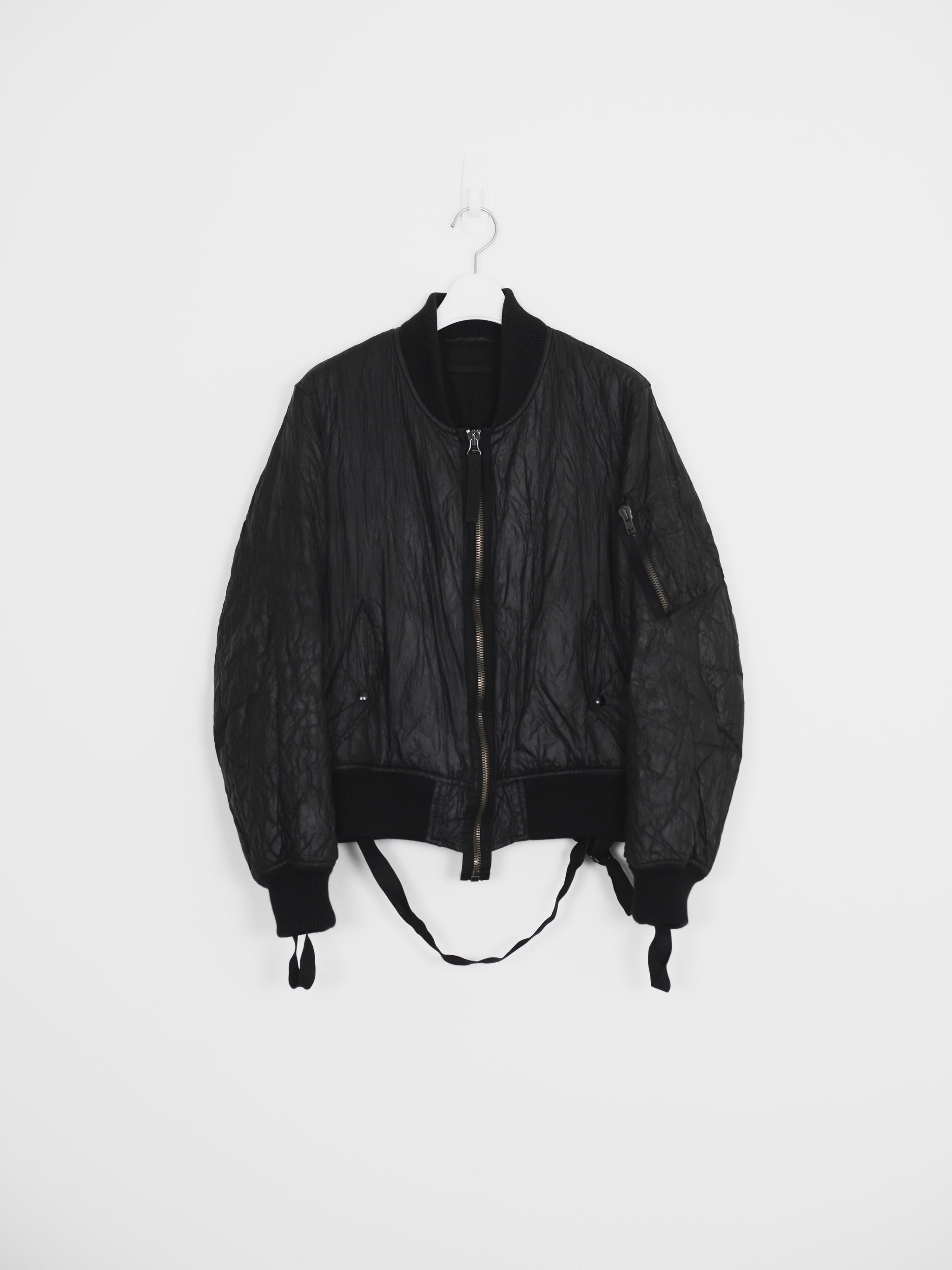 Helmut Lang AW03 Metal Bondage MA-1 Bomber – HUIBEN