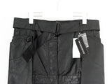 Ann Demeulemeester SS04 Kangaroo Leather Paneled Garter Skirt