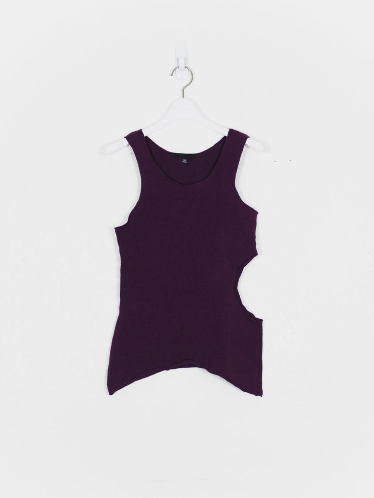 Helmut Lang SS04 Asymmetric Cutout Tank