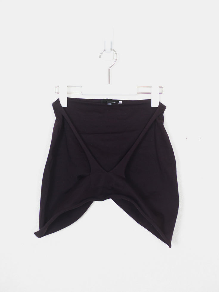 Helmut Lang SS04 Dragonfly Raw Strap Mini Skirt