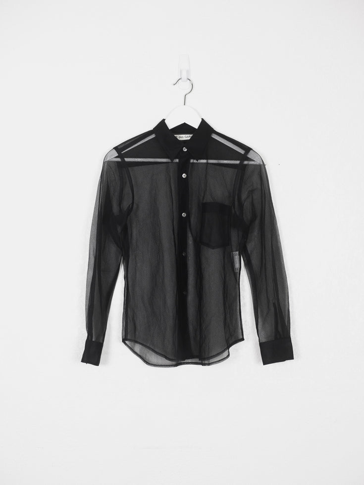 Comme des Garçons 1995 Sheer Button-up Shirt