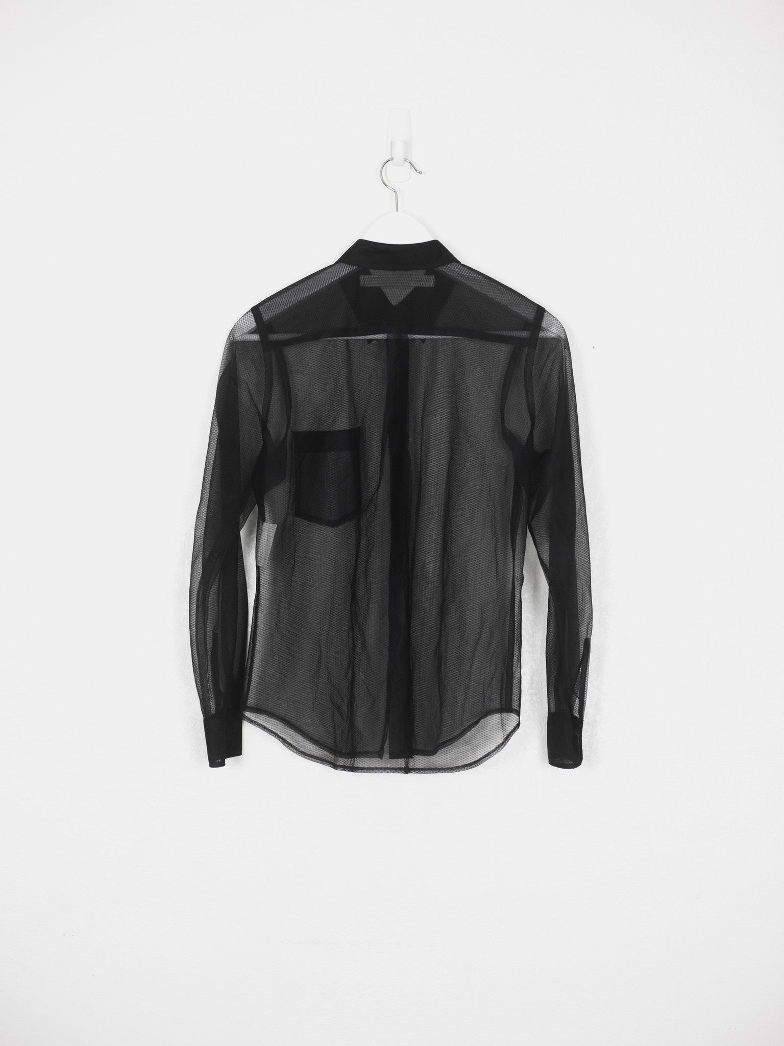 Comme des Garçons 1995 Sheer Button-up Shirt – HUIBEN