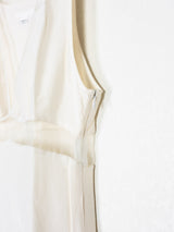 Helmut Lang AW00 Silk Sheer Paneled Blouse