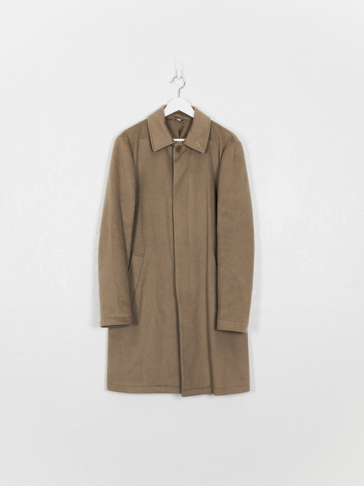 Helmut Lang Camel Mac Coat