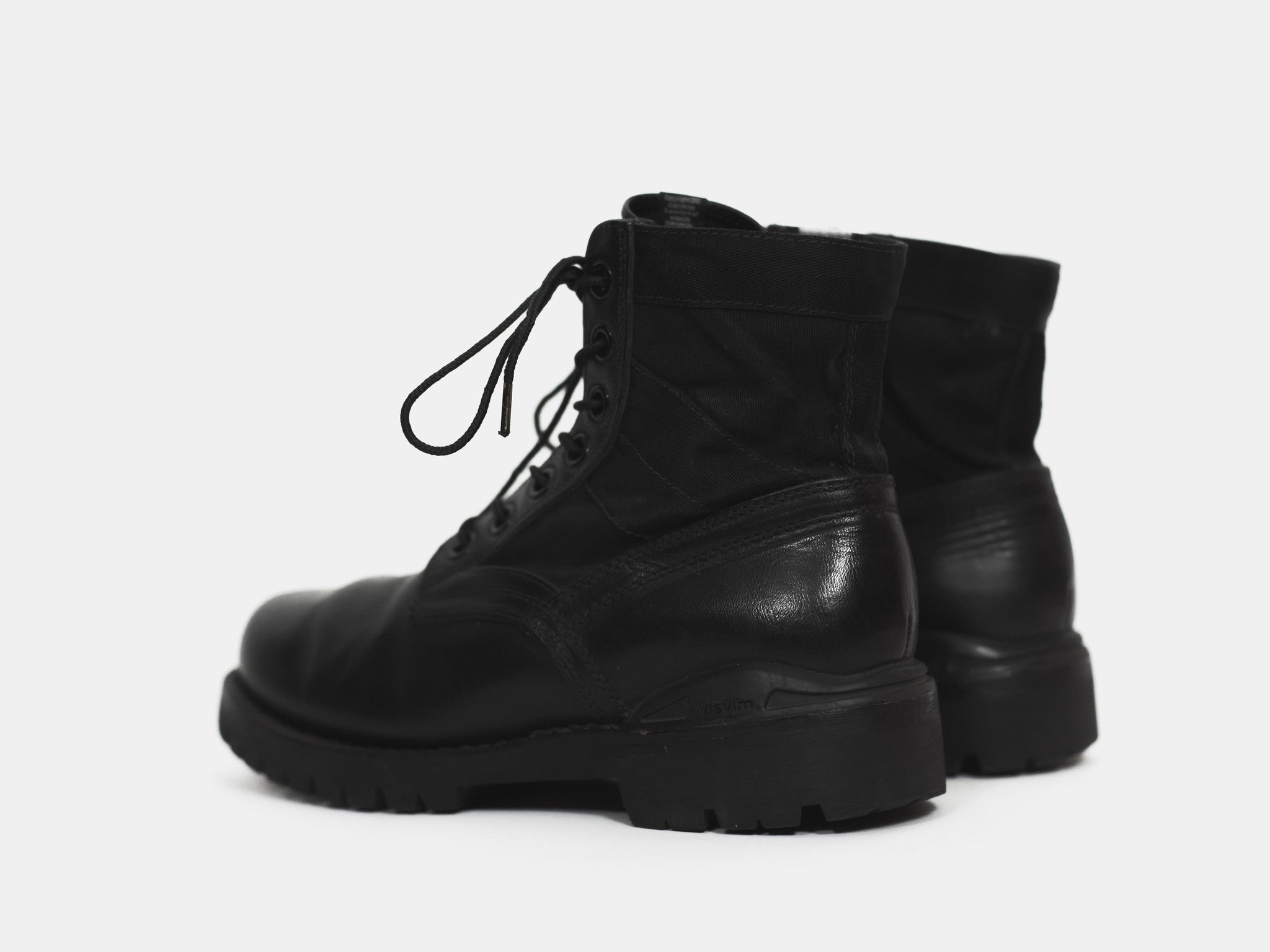 Visvim 7 Hole 73-Folk Black Sense Market Boots – HUIBEN