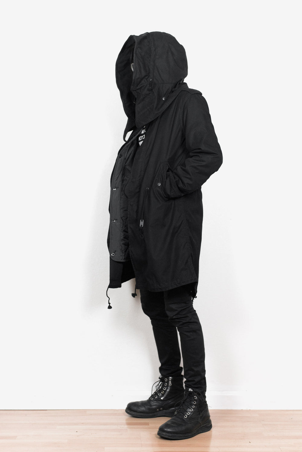 Attachment AW12 Funnel Hood Fishtail Parka