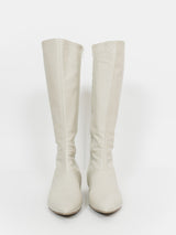 Helmut Lang Knee High Leather Boots