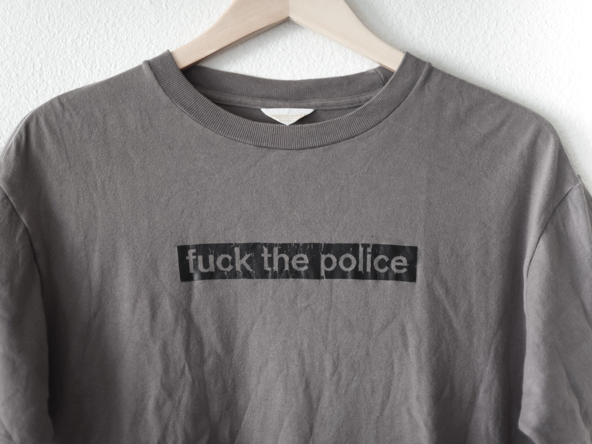 Undercover SS98 Fuck The Police Tee – HUIBEN