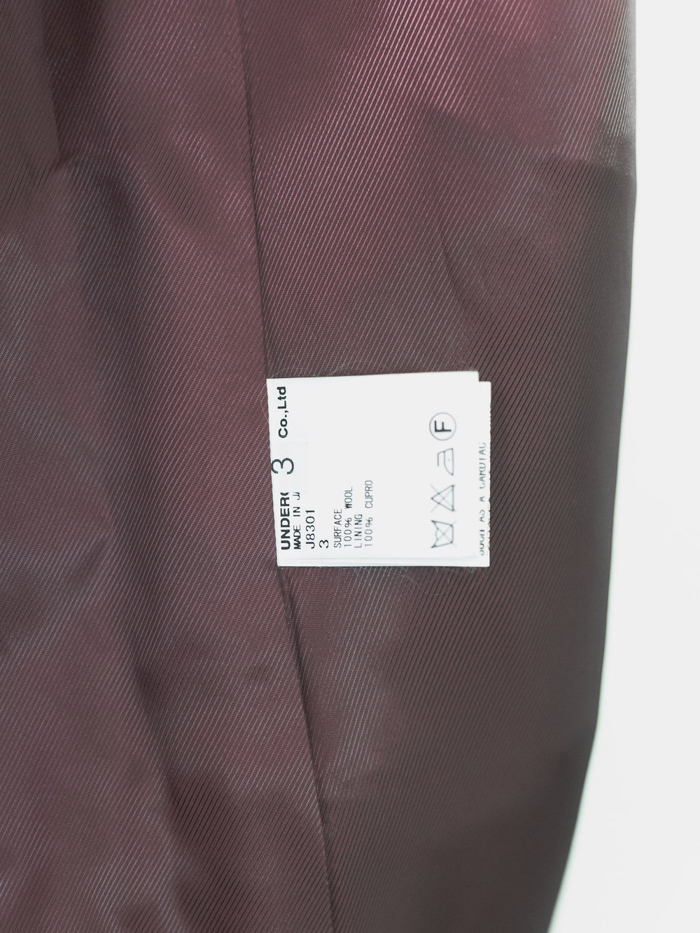 Undercover AW12 Psychocolor Chester Coat
