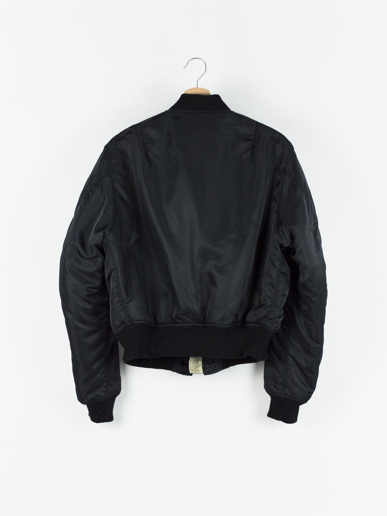 Helmut Lang AW97 Nylon Satin Ma-1 Bomber – HUIBEN