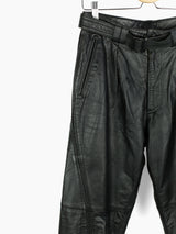 Ficce 90s Leather Riding/Moto Trousers