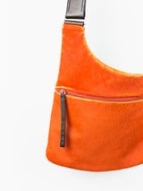 Prada Orange Pony-Hair Sidebag