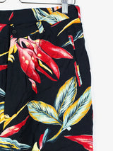 Yohji Yamamoto Pour Homme SS97 Floral Rayon Pleated Trousers