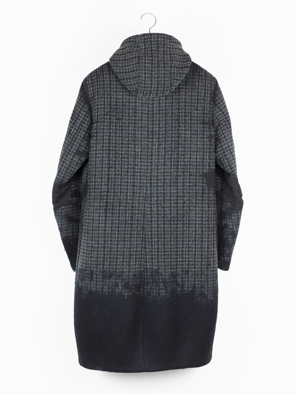 Prada Tufted Wool Hooded Coat