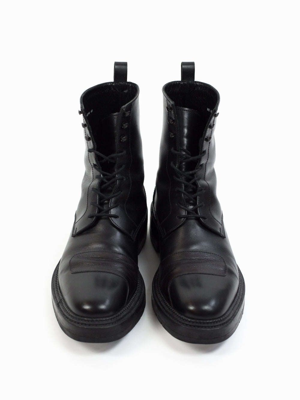 Yang Li Triple Welted Patch Derby Boot