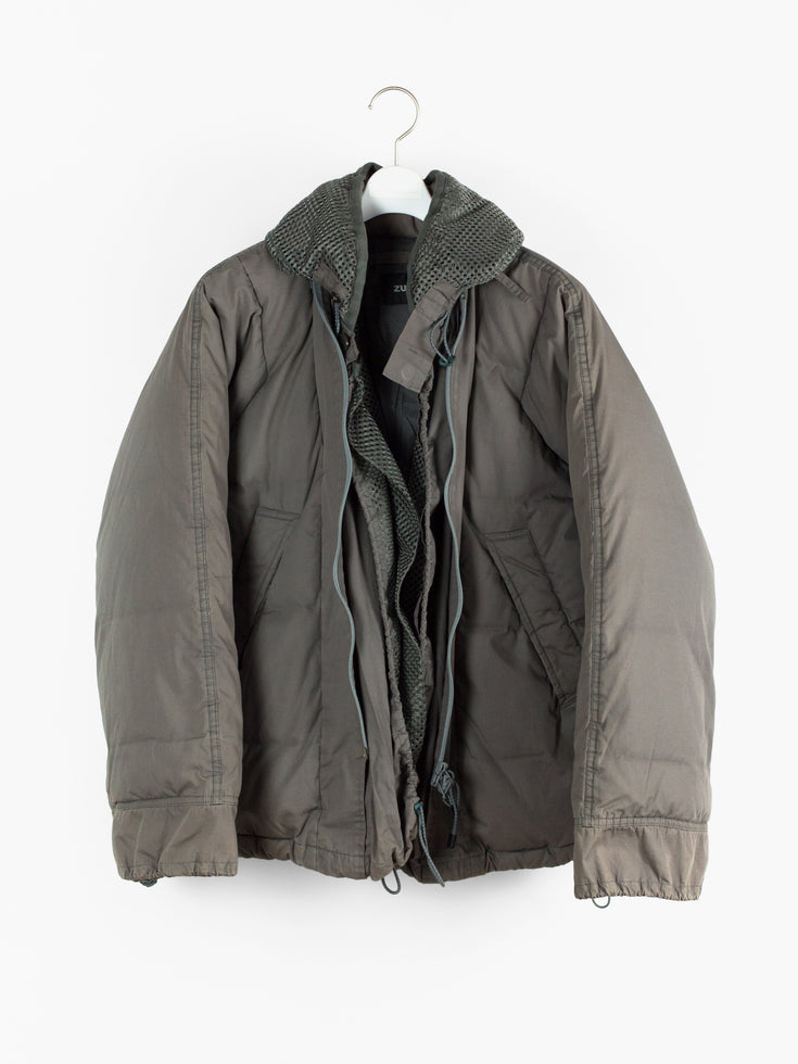 Zucca AW03 Layered Down Jacket