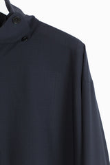 Jil Sander SS19 Ripstop Wool Tunic Shirt